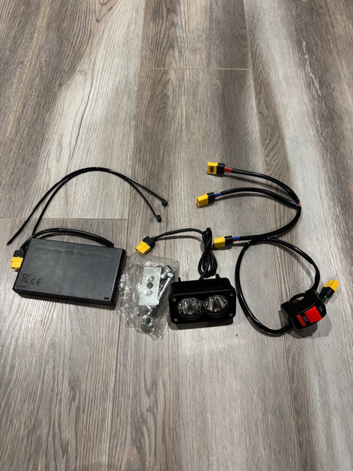Battery powered, clear tint, Baja set