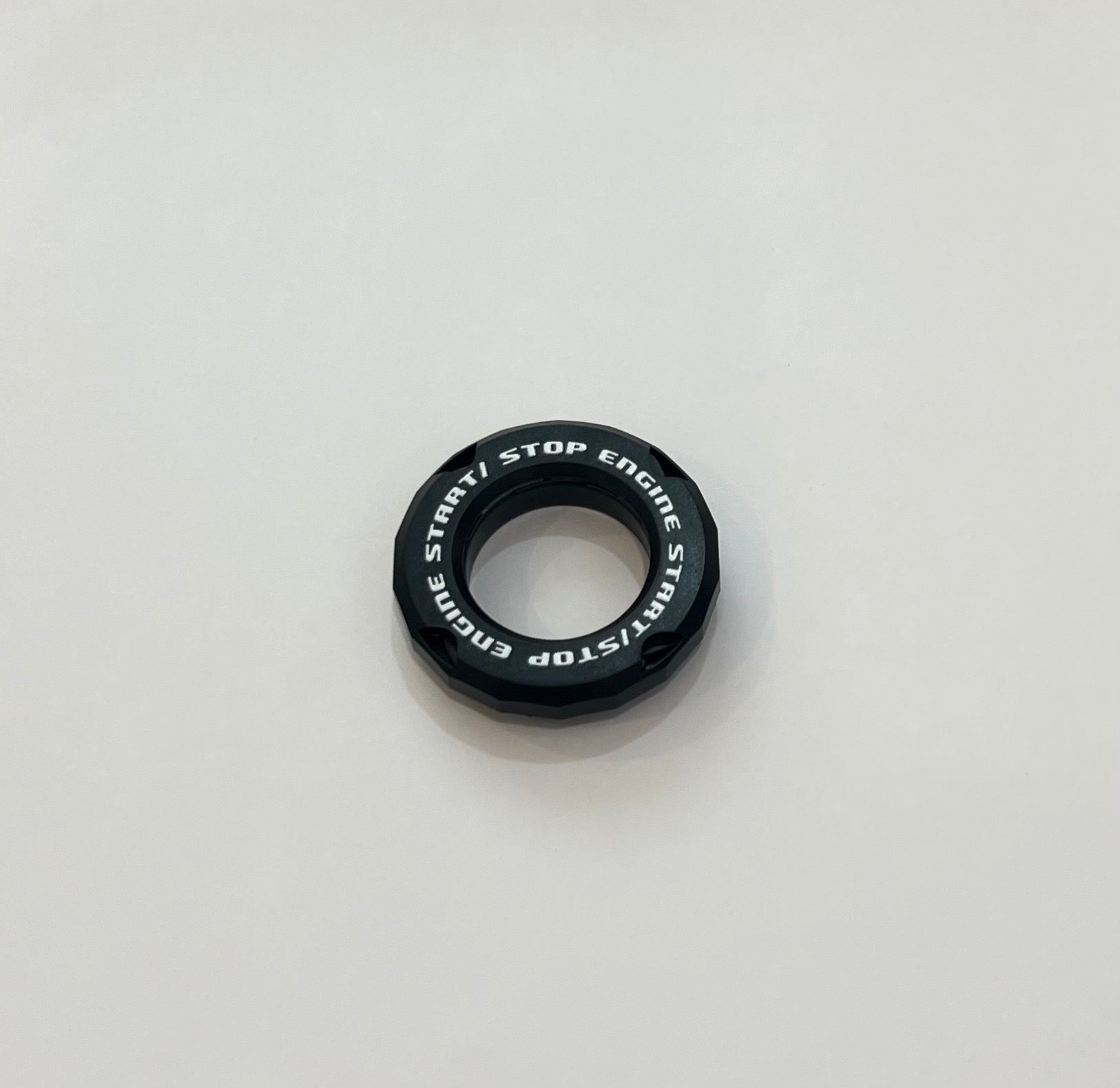 Ignition cover with design