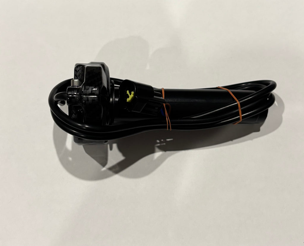 Carbon fiber surron throttle