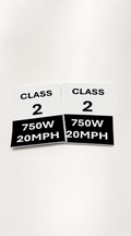 750 watt sticker